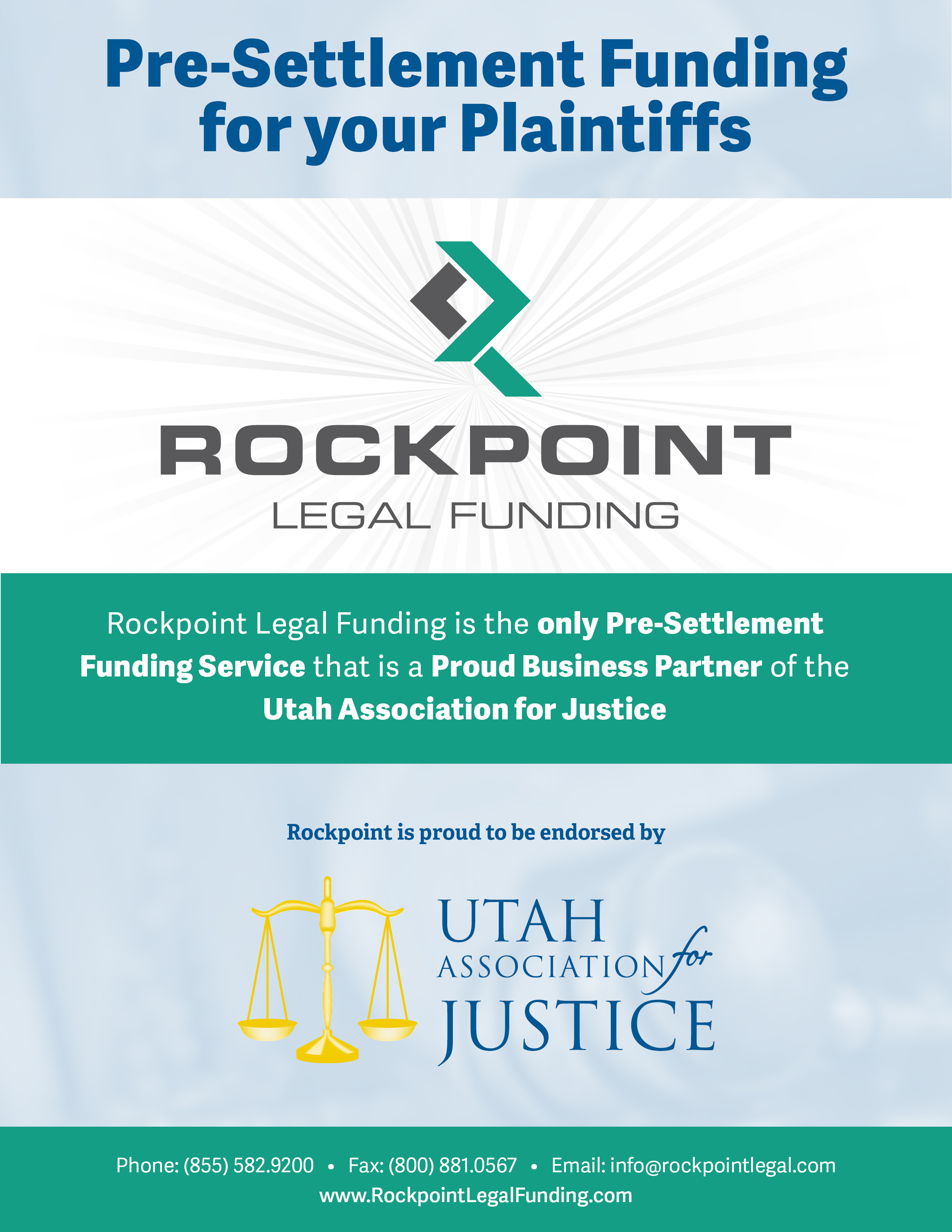 Post Settlement Lawsuit Funding For Plaintiff Attorneys